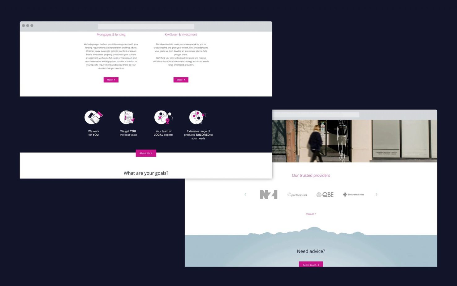 WordPress Website Redesign for Amicus Financial - Catchlight NZ