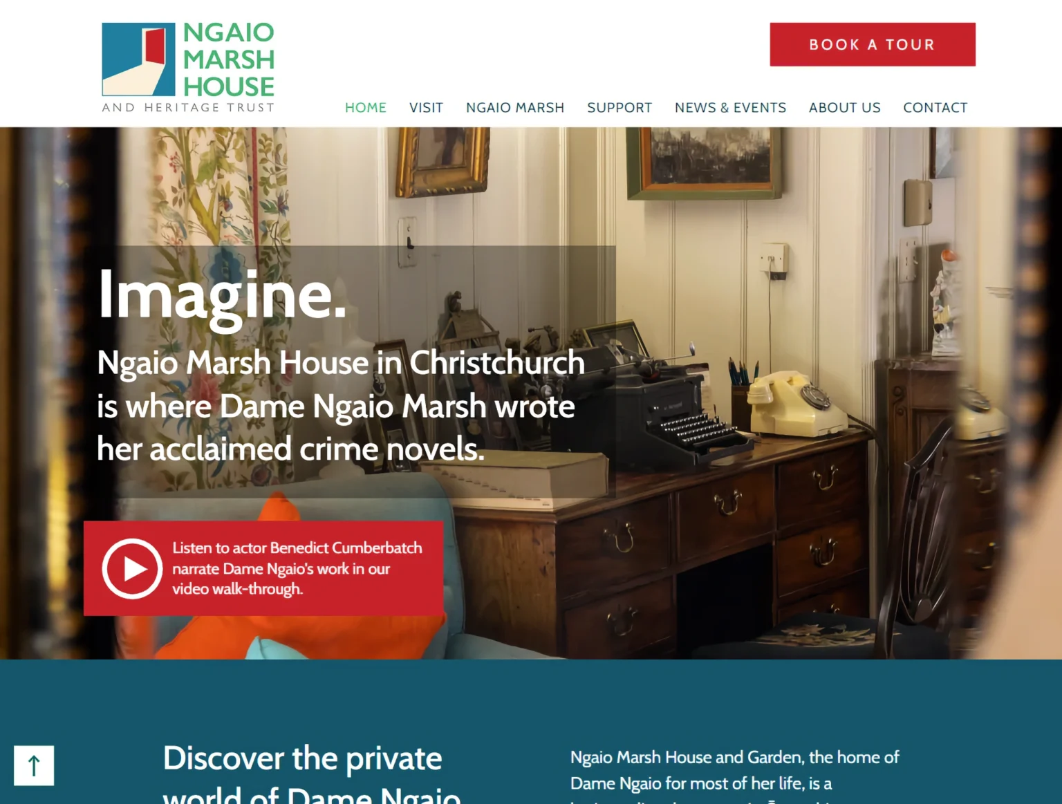 Portfolio Ngaio Marsh Trust House
